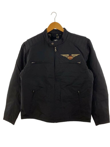 【中古】HARLEY DAVIDSON◆ジャケット/L/--/BLK/無地/98528-13VM【メンズウェア】 【中古】HARLEY DAVIDSON◆ジャケット/L/--/BLK/無地/98528-13VM【メンズウェア】