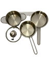 【中古】Fissler◆鍋/3点セット/SLV【キッチン用品】