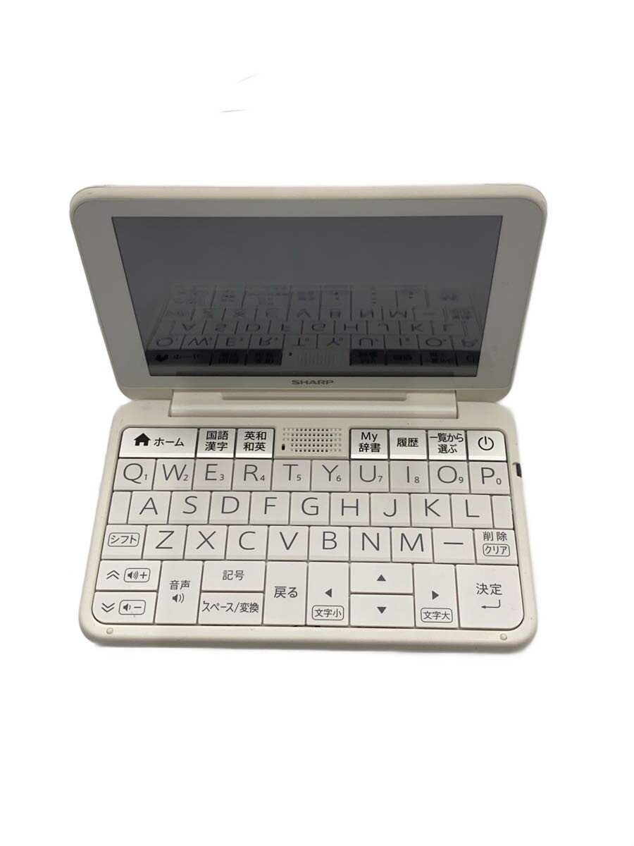 English （General） - 【中古】SHARP◆電子辞書 Brain PW-SS7-W [ホワイト系]//【家電・ビジュアル・オーディオ】