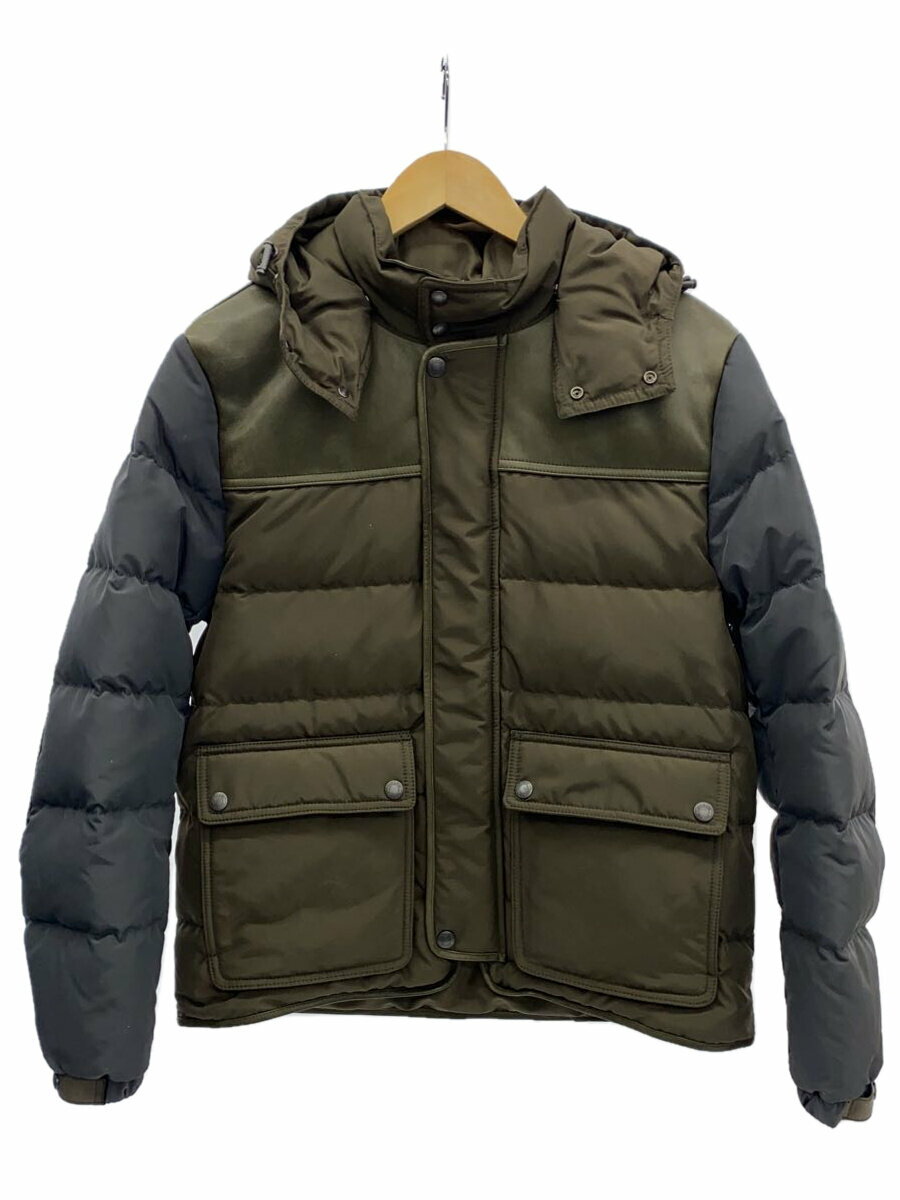 【中古】COACH◆ダウンジャケット/S/ポリエステル/BRW【メンズウェア】