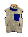 【中古】patagonia◆クラシック・レトロX・ベスト_ベージュ/S/ポリエステル/BEG【メンズウェア】