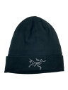 【中古】ARC’TERYX◆ニットキャップ/FREE/ポリエステル/BLK/メンズ/X000007562【服飾雑貨他】
