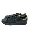 【中古】adidas◆エイプ/スタンスミス/シューズ_IG1116/27cm/ブラック【シューズ】