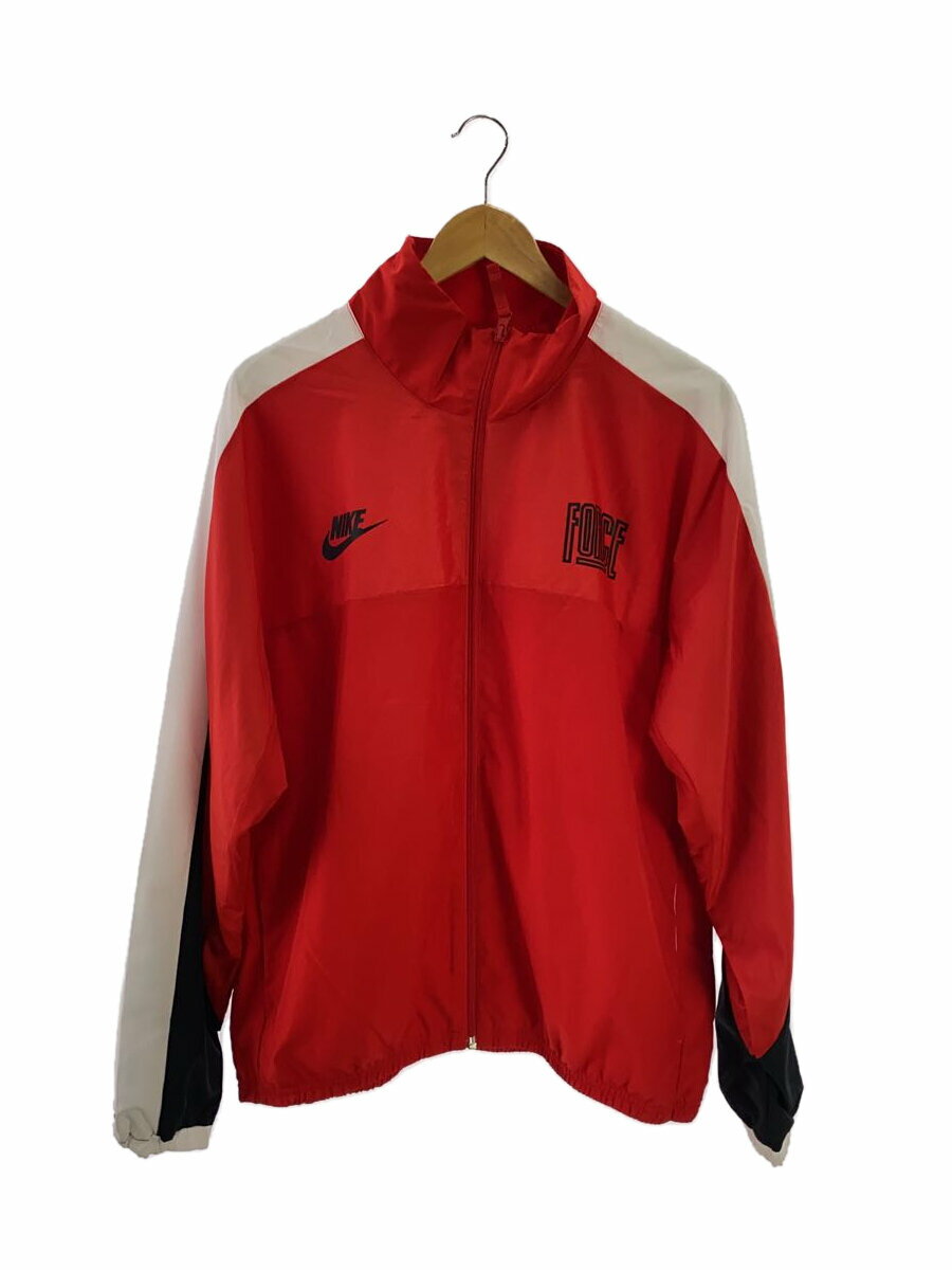 【中古】NIKE◆ナイロンジャケット/M/ナイロン/RED【メンズウェア】