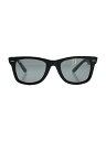 【中古】Ray-Ban◆サングラス/ウェリントン/プラスチック/BLK...(4)