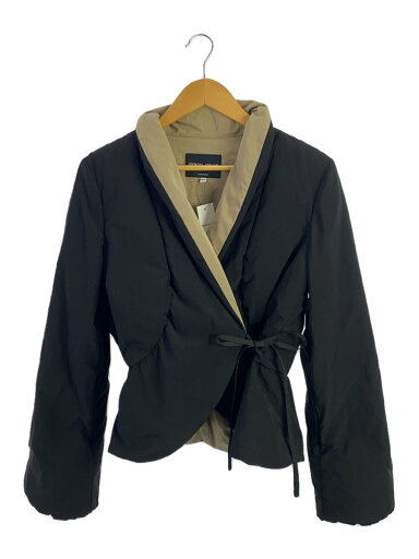 【中古】GIORGIO ARMANI◆ジャケット/42/ナイロン/BLK【レディースウェア】 【中古】GIORGIO ARMANI◆ジャケット/42/ナイロン/BLK【レディースウェア】