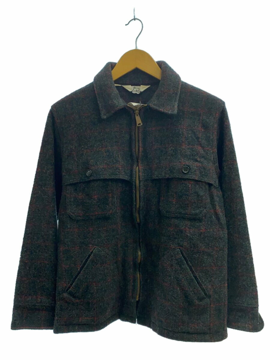 【中古】Woolrich◆ジャケット/M/ウール/GRY【メンズウェア】