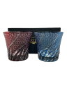 【中古】切子◆グラス/2点セット【キッチン用品】