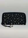 【中古】JIMMY CHOO◆スタースタッズロングウォレット/長財布/レザー/BLK/レディース【服飾雑貨他】(4)