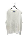 【中古】Champion◆タンクトップ/XL/--/WHT/無地【メンズウェア】