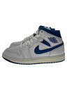 【中古】NIKE◆AIR JORDAN 1 MID SE_エア ジョーダン 1 ミッド SE/27cm/WHT//【シューズ】(4)