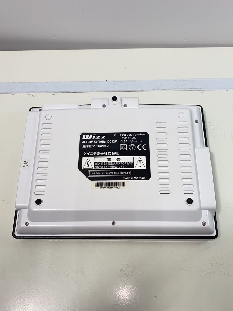【中古】ダイニチ電子◆ポータブルDVDプレーヤー Wizz WPD-S900//【家電・ビジュア...