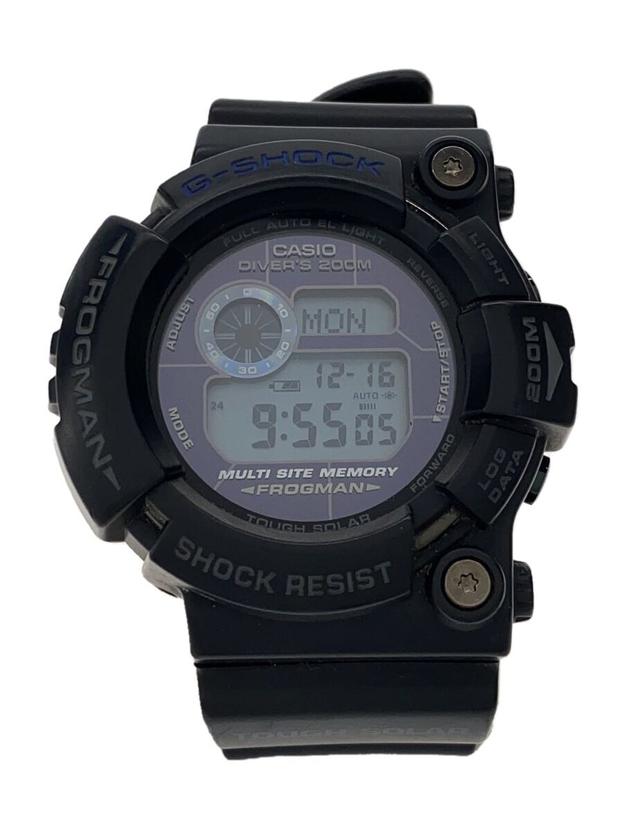 【中古】CASIO◆ソーラー腕時計・G-SHOCK/デジタル/BLK/BLK【服飾雑貨他】