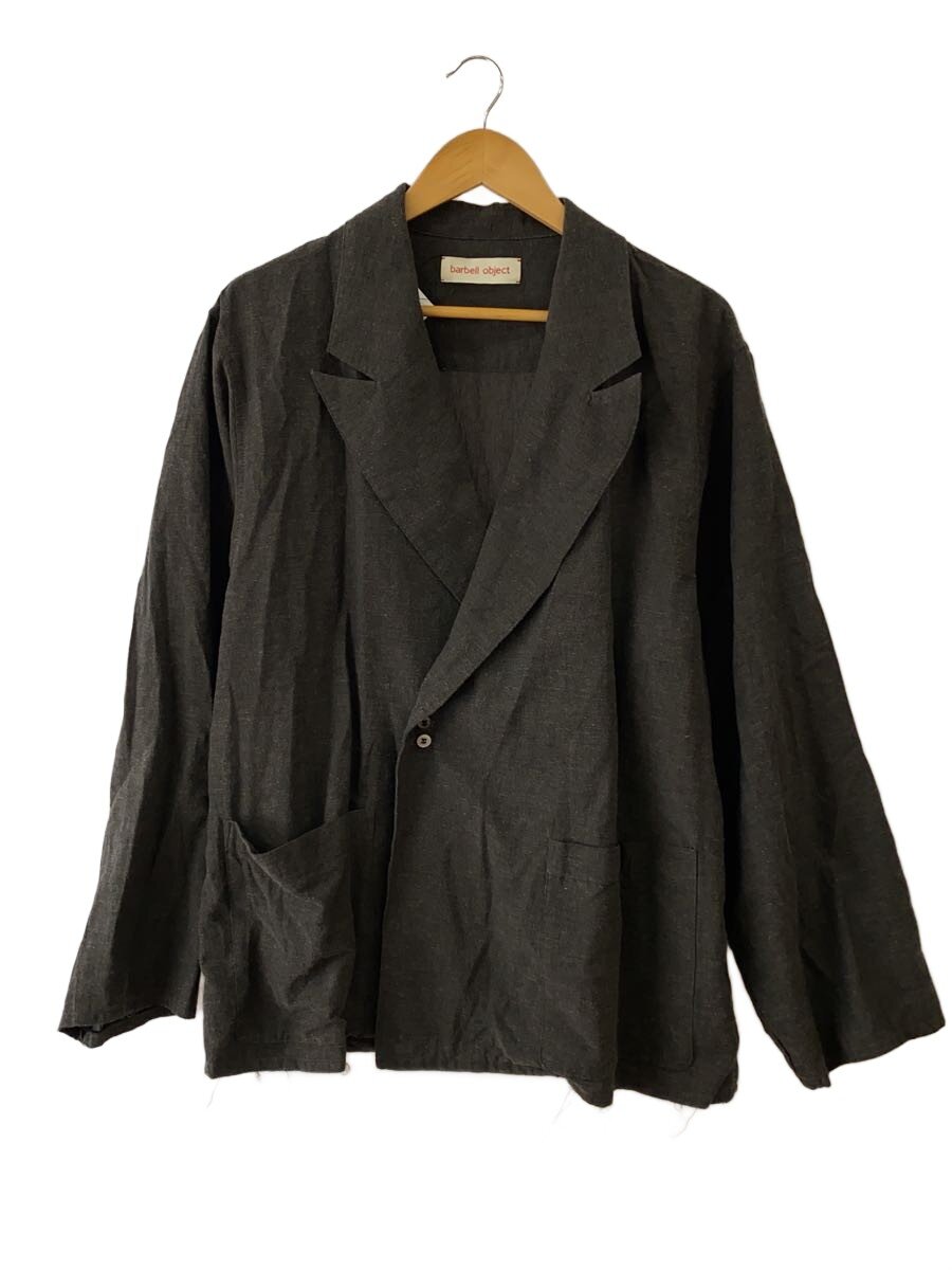 barbell object◆25SS/Jq w jkt/テーラードジャケット/1/コットン/KHK/bo-04j03