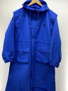 【中古】ANNA SUI◆コート/スノージャケット/L/ナイロン/BLU/無地/22AW-ANCT01【メンズウェア】