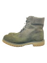 【中古】Timberland◆ブーツ/US9.5/KHK/レザー【シューズ】