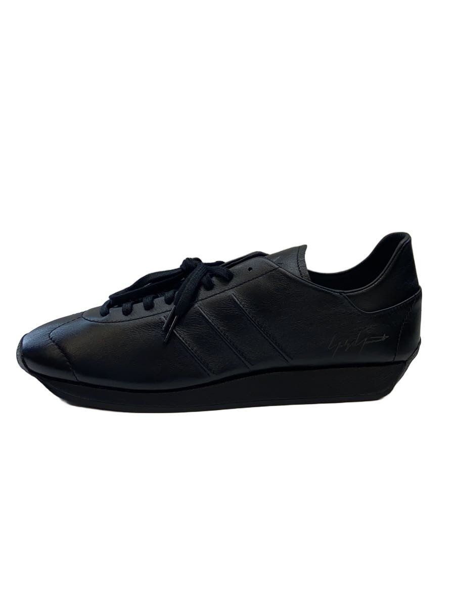 Y-3◆ローカットスニーカー/29cm/BLK/レザー/IE5697//