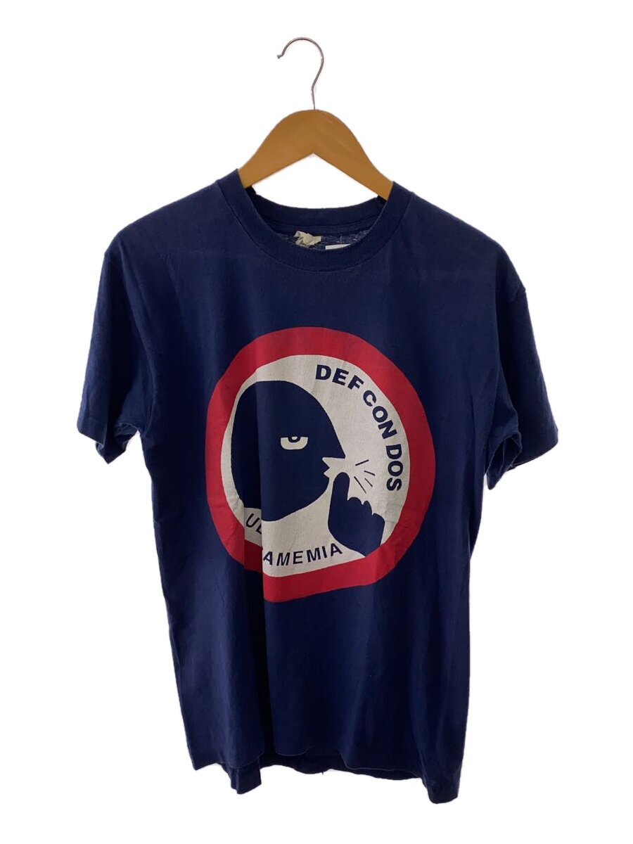Vintage/90s/Def Con Dos Ultramemia/ユーロモデル/Tシャツ/--/コットン/NVY