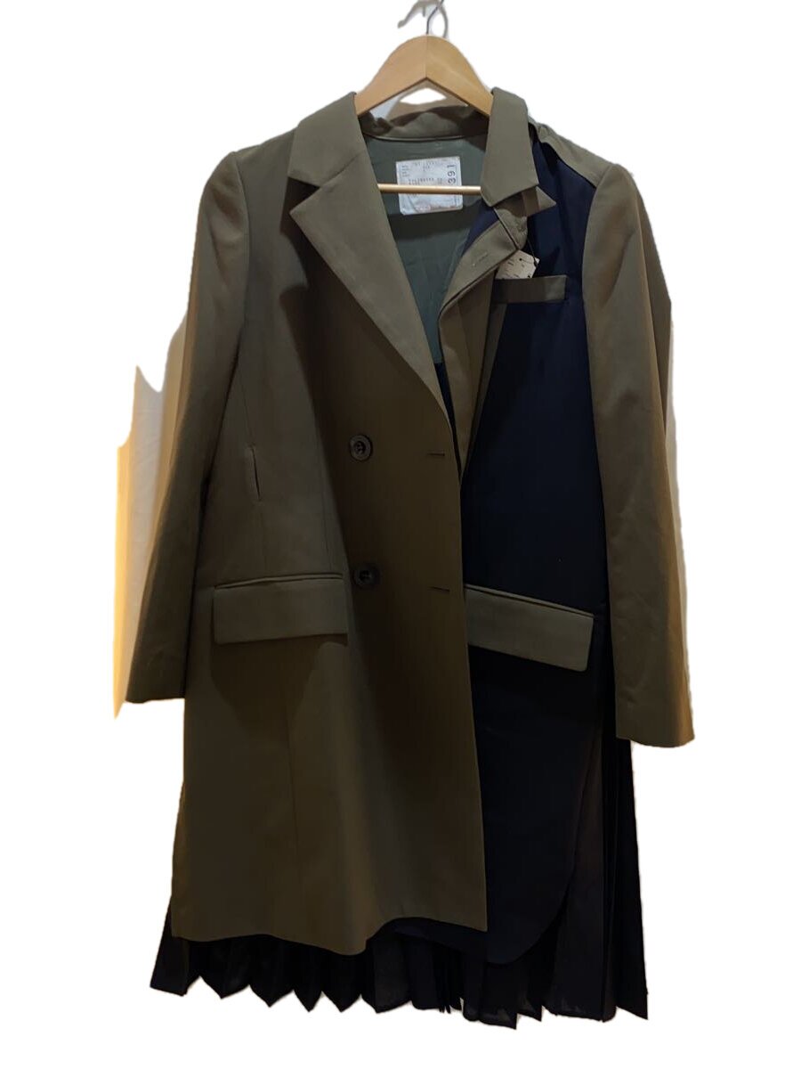 楽天市場】sacai（カラーカーキグリーン）（コート・ジャケット