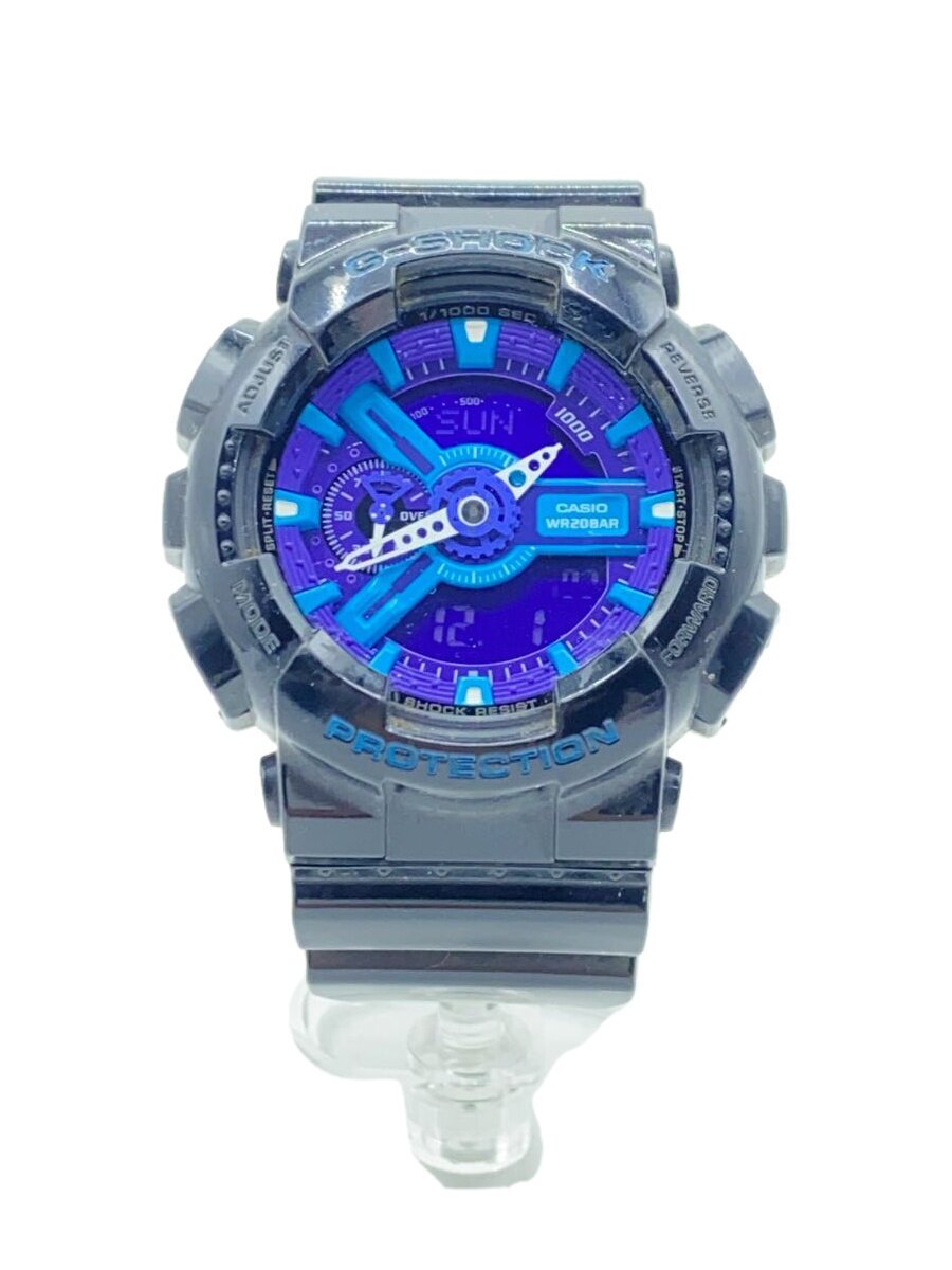 【中古】CASIO◆クォーツ腕時計・G-SHOCK/デジアナ/BLK/BLK【服飾雑貨他】