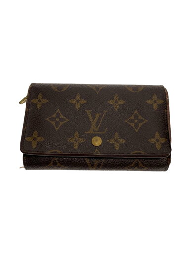 【中古】LOUIS VUITTON◆1)ポルト・モネ・ビエ・トレゾール_モノグラム・キャンバス_BRW/PVC/BRW/モノグラム/メンズ【服飾雑貨他】 【中古】LOUIS VUITTON◆1)ポルト・モネ・ビエ・トレゾール_モノグラム・キャンバス_BRW/PVC/BRW/モノグラム/メンズ【服飾雑貨他】