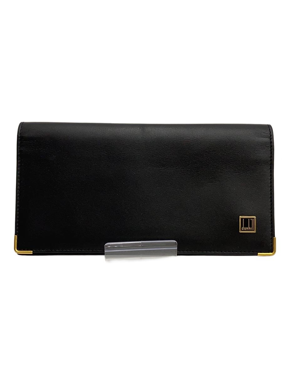 【中古】dunhill◆長財布/--/BLK/メンズ