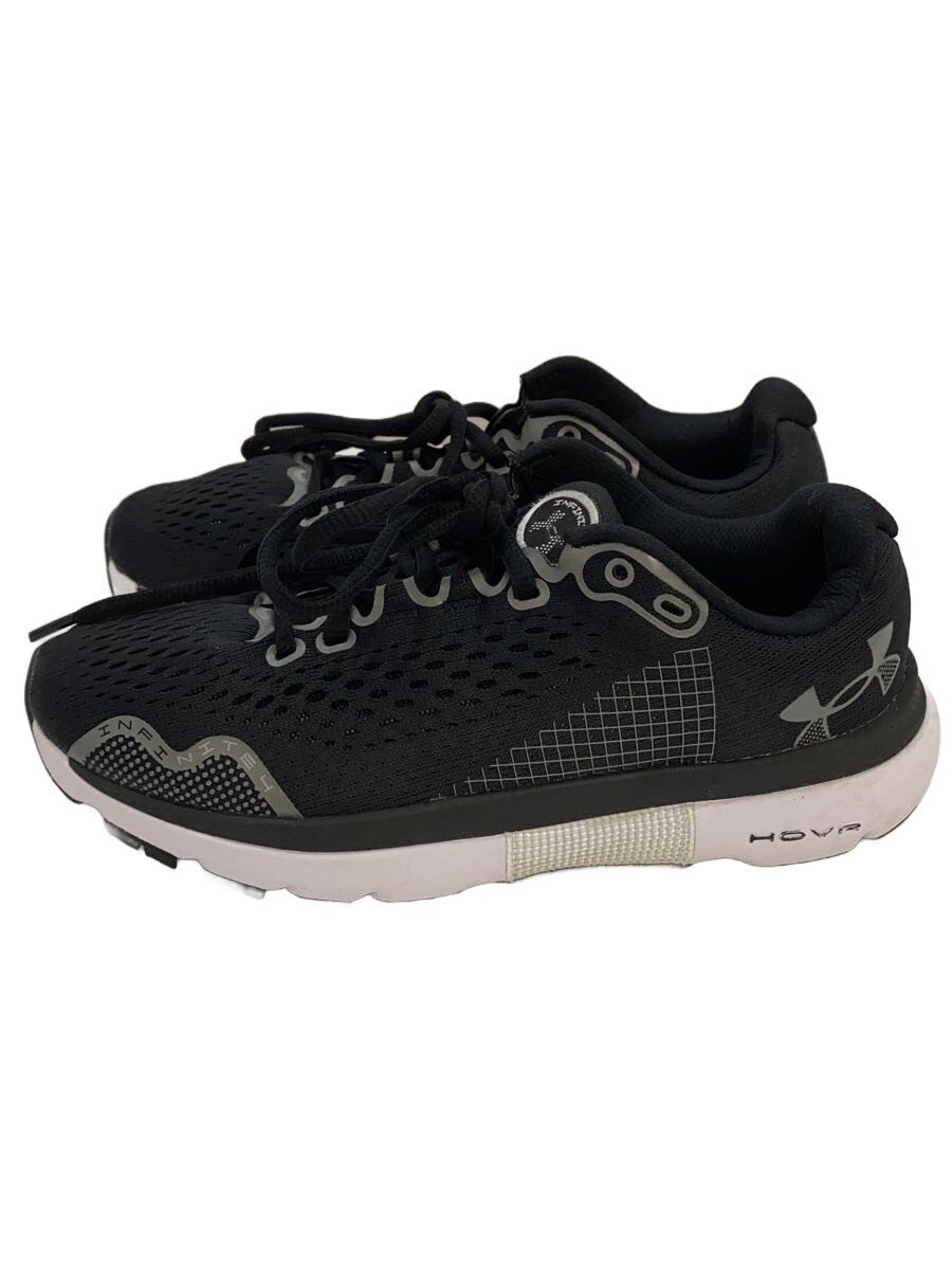 【中古】UNDER ARMOUR◆スニーカー/23.5/BLK/3024905-001//【スポーツ】