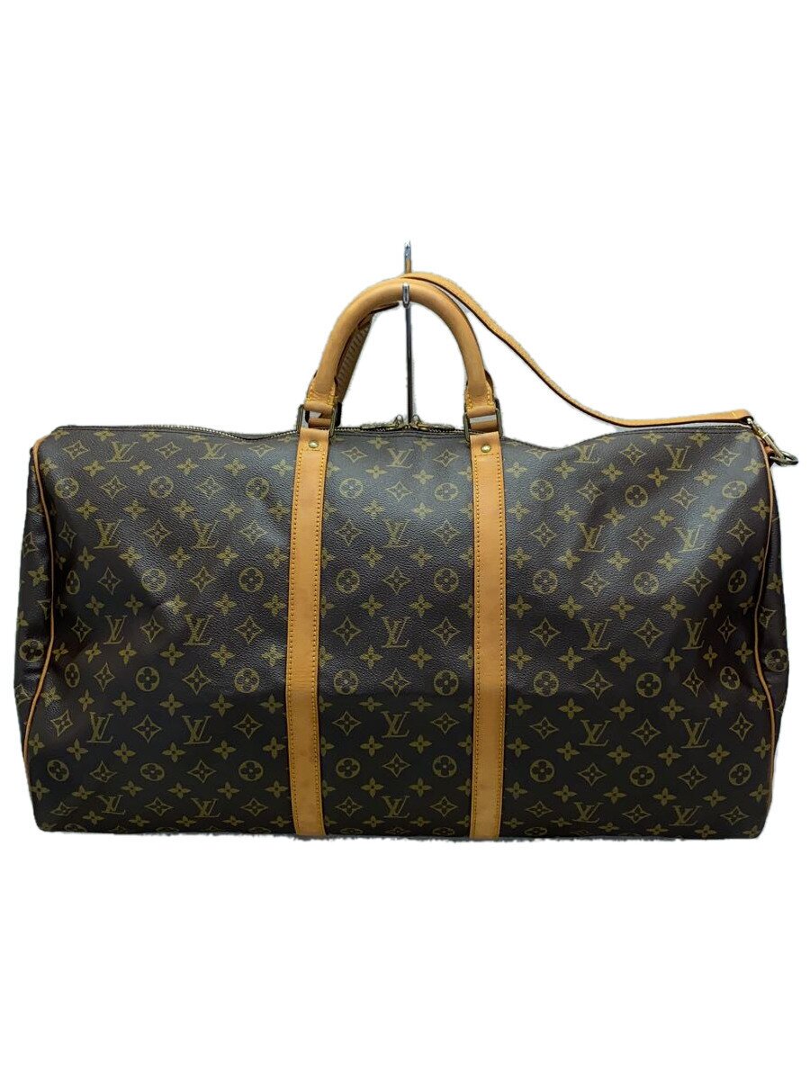 【ブランド】LOUIS VUITTON 【ブランドカナ】ルイヴィトン 【型番】M41412 【程度】B 【サイズ】 【メインカラー】ブラウン 【素材・生地】PVC（ビニール） 【キーワード】　　 2024/09/03 セカンドストリートあざみ野店【4428】【中古】LOUIS VUITTON◆キーポル・バンドリエール60_モノグラム・キャンバス_BRW/PVC/BRW【バッグ】 ブランド LOUIS VUITTON 型番 M41412 カラー ブラウン 柄 素材・生地 PVC（ビニール）>色・素材について サイズ >サイズ表示について 実寸（cm） 【バッグ】 マチ：26 / 高さ：40 / 幅：60 / 持ち手：37 【その他】 その他サイズ：/ 商品は　セカンドストリートあざみ野店の店頭にて販売しております。商品に関するお問合わせは、お電話(TEL:045-914-4043)にて、問合わせ番号：2344280943595をお伝えください。 配送方法やお支払い方法に関するお問い合わせは、サポートセンターまでご連絡をお願いします。 ※お電話の対応は営業時間内のみとなります。お問い合わせフォームでお問い合わせの際はご注文番号をご記入下さい この商品に関する出品店舗からのコメント 多少使用感は御座いますが大きく目立つ汚れ・ダメージのないお品物です。実店舗でも販売しておりますので、店頭展示中に状態の変化や商品欠品の場合も御座います。ご不明な点が御座いましたらお気軽に下記連絡先までお問合せ下さいませ。