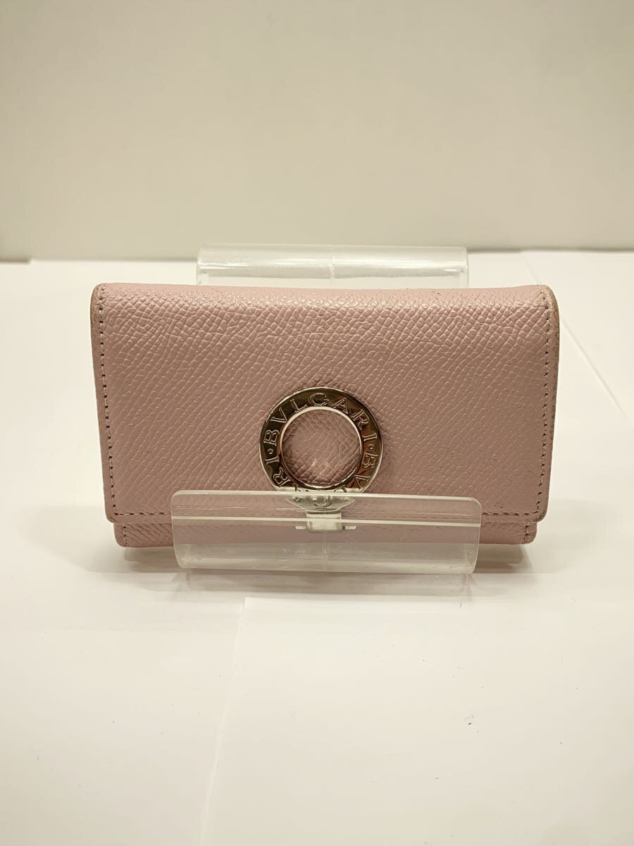 【中古】BVLGARI◆キーケース/--/PNK/レディース【服飾雑貨他】