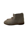 【中古】Clarks◆ブーツ/US7.5/スウェード/13292【シューズ】(4)