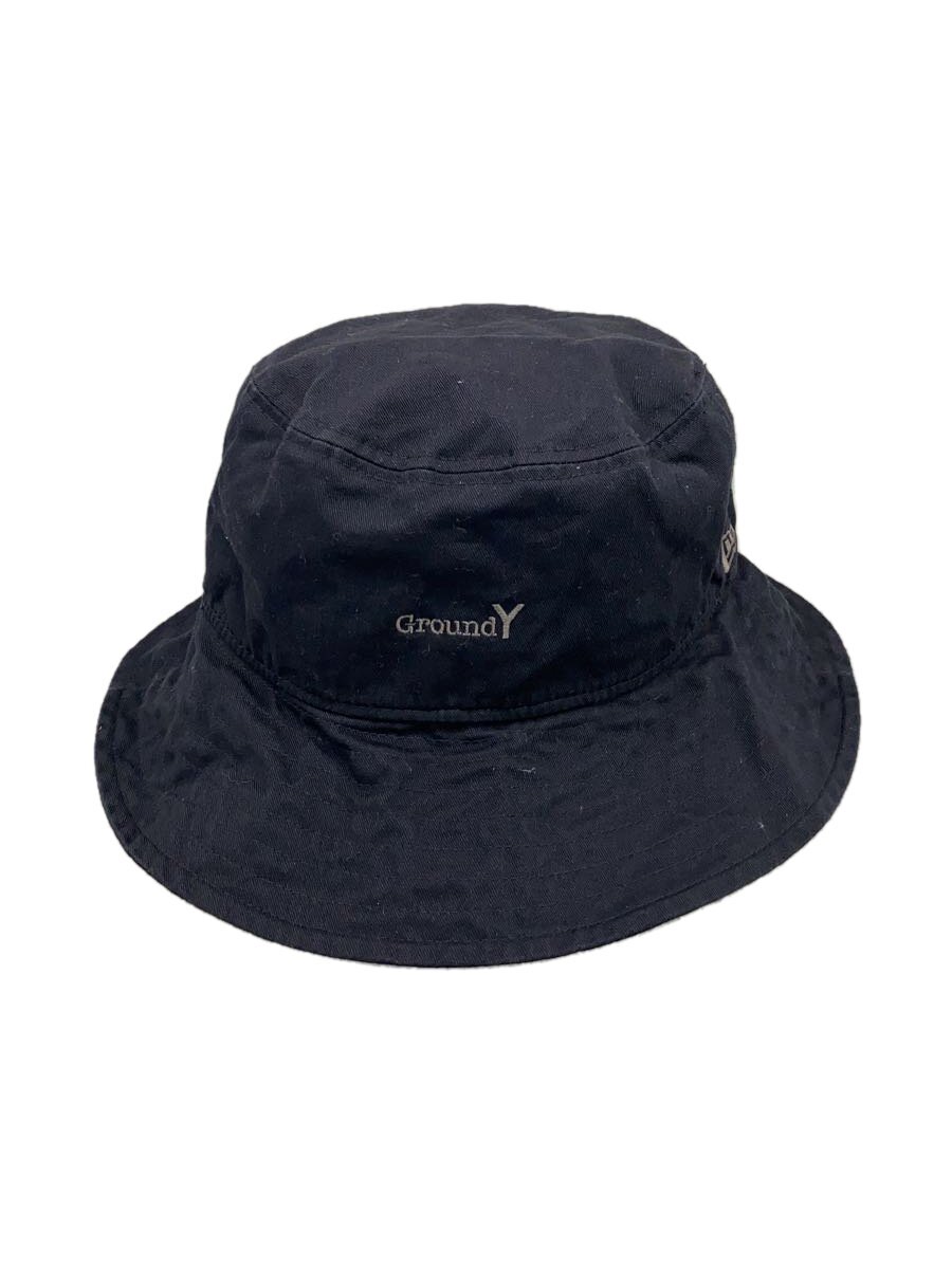 【中古】NEW ERA◆バケットハット/L/コットン/NVY/無地/メンズ//【服飾雑貨他】