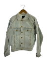 【中古】FEAR OF GOD◆FIFTH COLLECTION Selvedge Denim Trucker Jacket/S/IDG【メンズウェア】