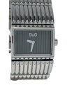 【中古】DOLCE&GABBANA◆クォーツ腕時計/アナログ//【服飾雑貨他】