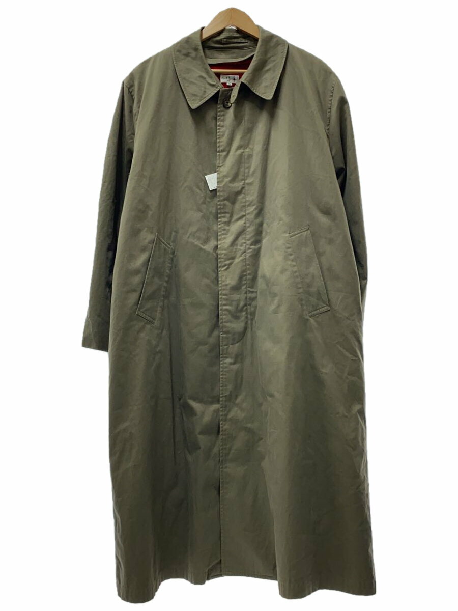 【中古】Paul Smith◆ステンカラーコート/M/コットン/KHK/PS-259B【メンズウェア】