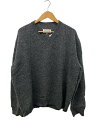 【中古】Maison Margiela◆5G Shetland V-Neck knit/M/ウール/GRY/S50HN0007 M13059//【メンズウェア】