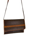 【中古】CELINE◆ショルダーバッグ/--/BRW/総柄【バッグ】