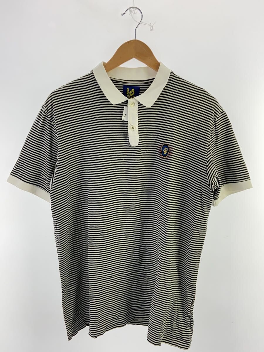 Rakuten - 【中古】BILLIONAIRE BOYS CLUB◆ICE CREAM/ポロシャツ/L/コットン/BLK/ボーダー//【メンズウェア】