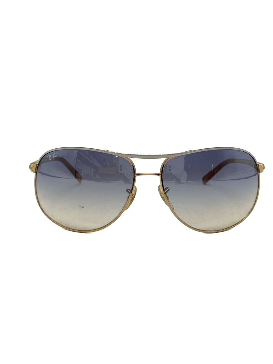 【中古】Ray-Ban◆サングラス/ティアドロップ/GLD/GRY/メンズ/RB3387/? NULL ?【服飾雑貨他】