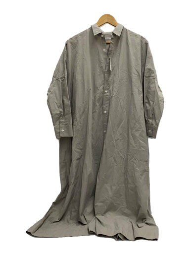 【中古】LABRA TORY/長袖ワンピース/FREE/コットン/GRY/無地【レディースウェア】 【中古】LABRA TORY/長袖ワンピース/FREE/コットン/GRY/無地【レディースウェア】