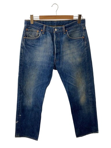 【中古】Levi’s◆ボトム/35/デニム/IDG/501XX/USA製/ボタン裏524【メンズウェア】 【中古】Levi’s◆ボトム/35/デニム/IDG/501XX/USA製/ボタン裏524【メンズウェア】