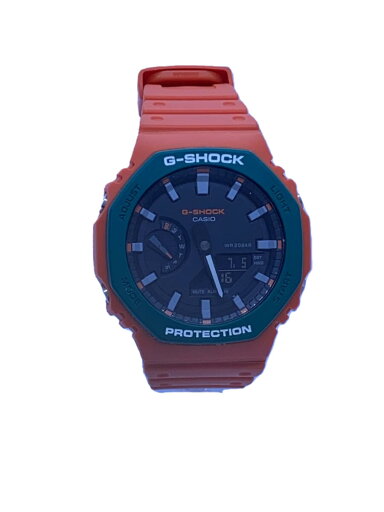 【中古】CASIO◆クォーツ腕時計_G-SHOCK/デジアナ/GRN/ORN【服飾雑貨他】 【中古】CASIO◆クォーツ腕時計_G-SHOCK/デジアナ/GRN/ORN【服飾雑貨他】