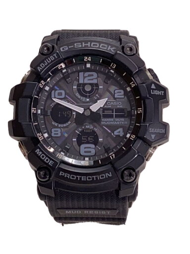 【中古】CASIO◆腕時計/デジアナ/ラバー/BLK/BLK/GWG-100//【服飾雑貨他】 【中古】CASIO◆腕時計/デジアナ/ラバー/BLK/BLK/GWG-100//【服飾雑貨他】