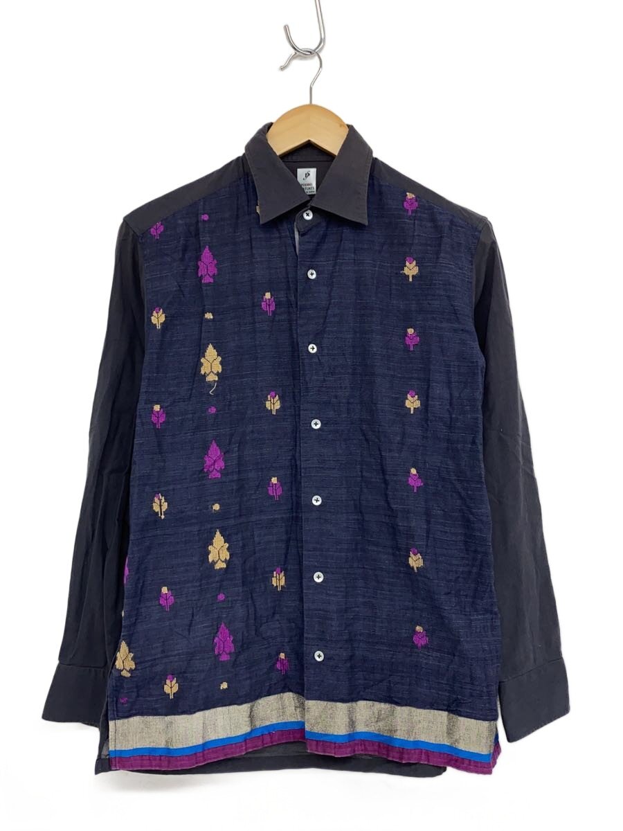 PERIOD FEATURES◆長袖シャツ/3/コットン/GRY/MT16-HW-001