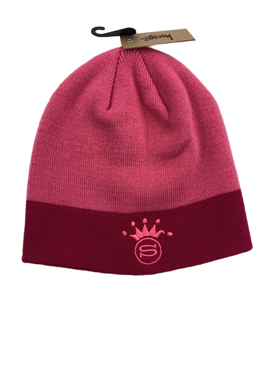 楽天市場】stussy ニット帽（カラーピンク）の通販