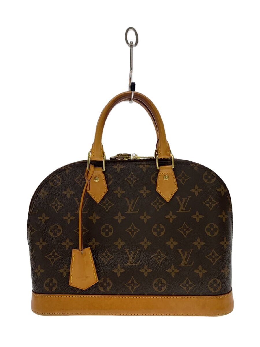 LOUIS VUITTON - 【中古】LOUIS VUITTON◆2)アルマPM_モノグラム・キャンバス_BRW/PVC/BRW【バッグ】