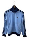 【中古】adidas◆BECKENBAUER TT/ジャージ/S/コットン/BLU/JP2521//【メンズウェア】