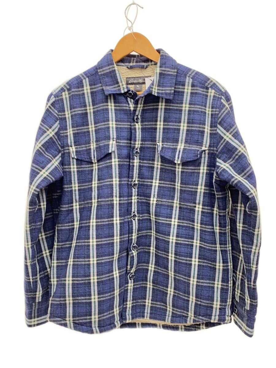 【中古】EDDIE BAUER◆シャツジャケッ�