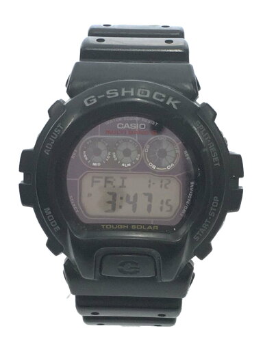 【中古】CASIO◆ソーラー腕時計・G-SHOCK/デジタル/ラバー/BLK/BLK//【服飾雑貨他】 【中古】CASIO◆ソーラー腕時計・G-SHOCK/デジタル/ラバー/BLK/BLK//【服飾雑貨他】