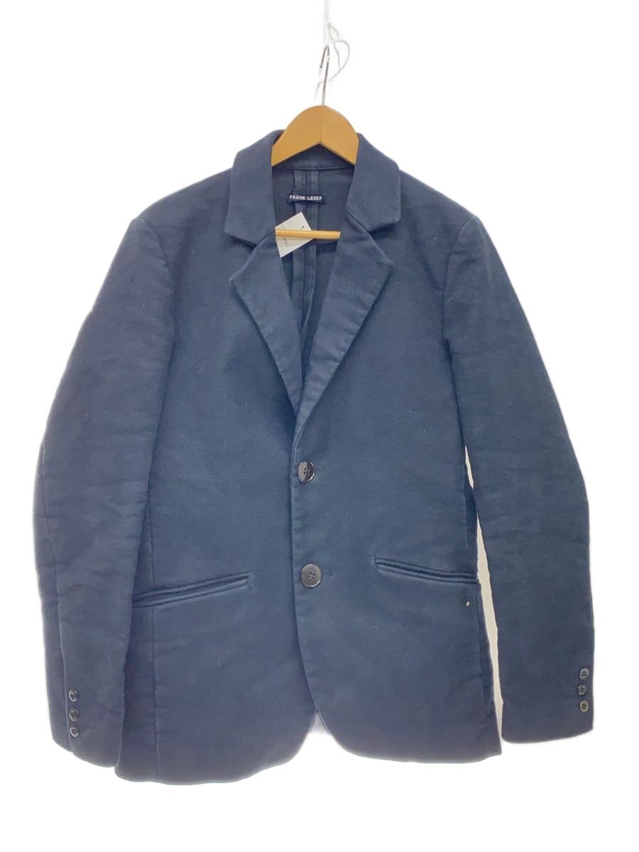 FRANKLEDER◆DEUTSCHELEDER 2B JACKET/テーラードジャケット/M/コットン/BLK/M100/01//