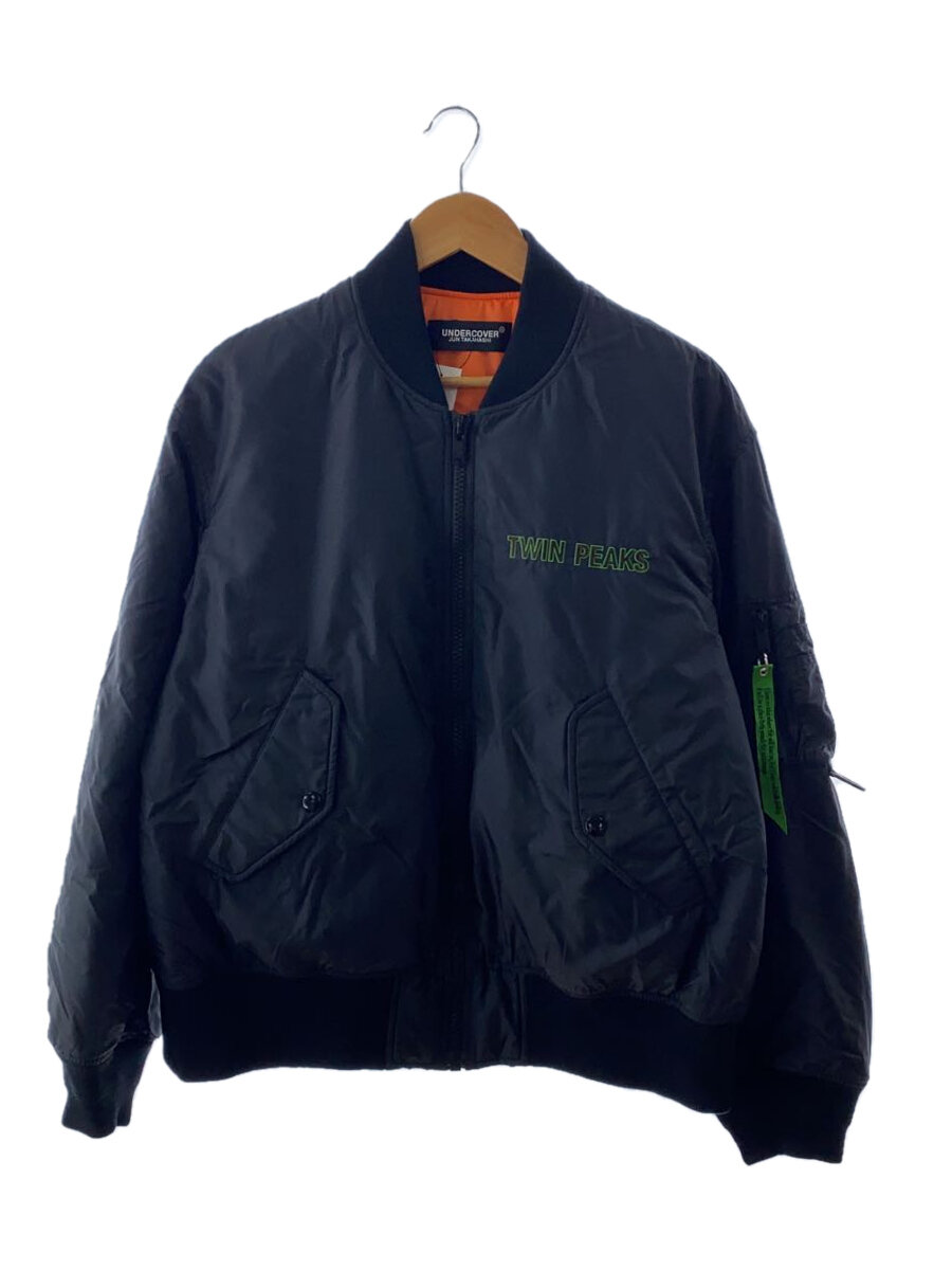 【中古】UNDERCOVER◆ブルゾン/2/ナイロン/BLK/UC2D4211【メンズウェア】